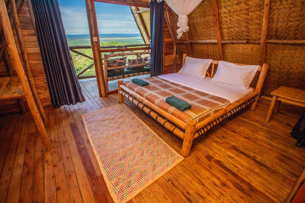 Hyena hill lodge in Lake Mburo national park, Uganda