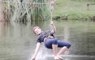 Lake Bunyonyi zip lining