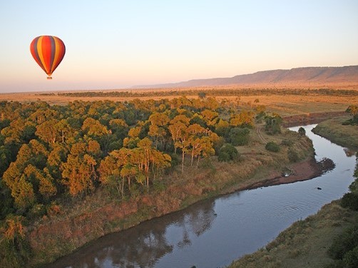 Masai Mara game reserve safari