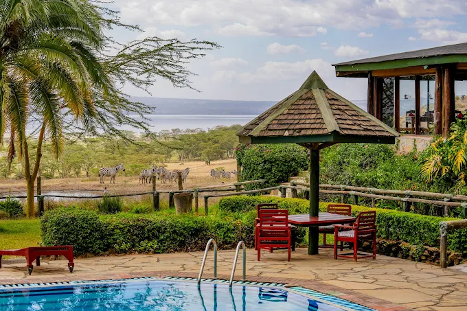 Lake Nakuru national park on Kenya safari