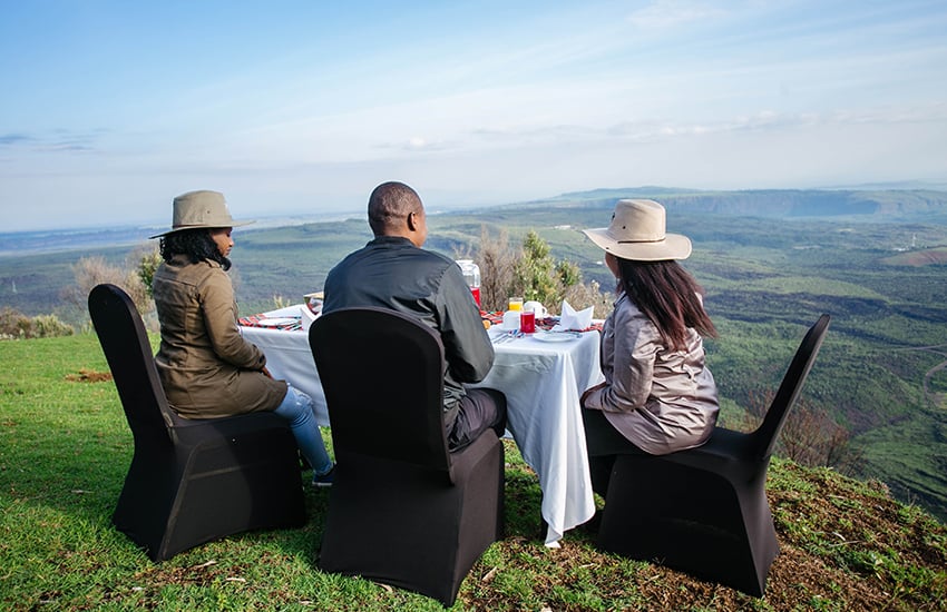 Lake Nakuru national park on Kenya safari