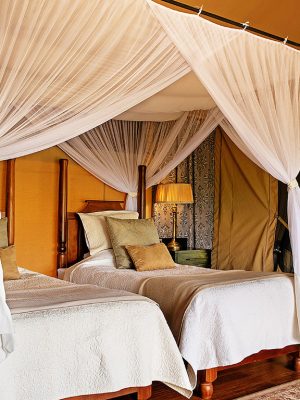 Sand River lodge in Masai Mara, Kenya