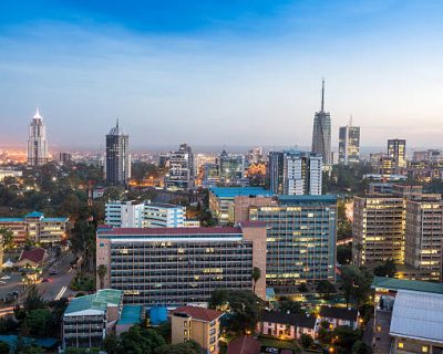 Modern Nairobi cityscape – capital city of Kenya, East Africa City tours on African safaris